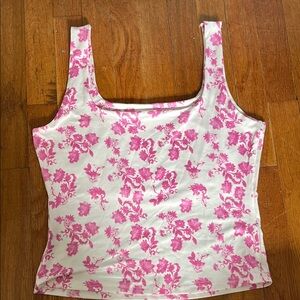 Floral Pink Women's Top